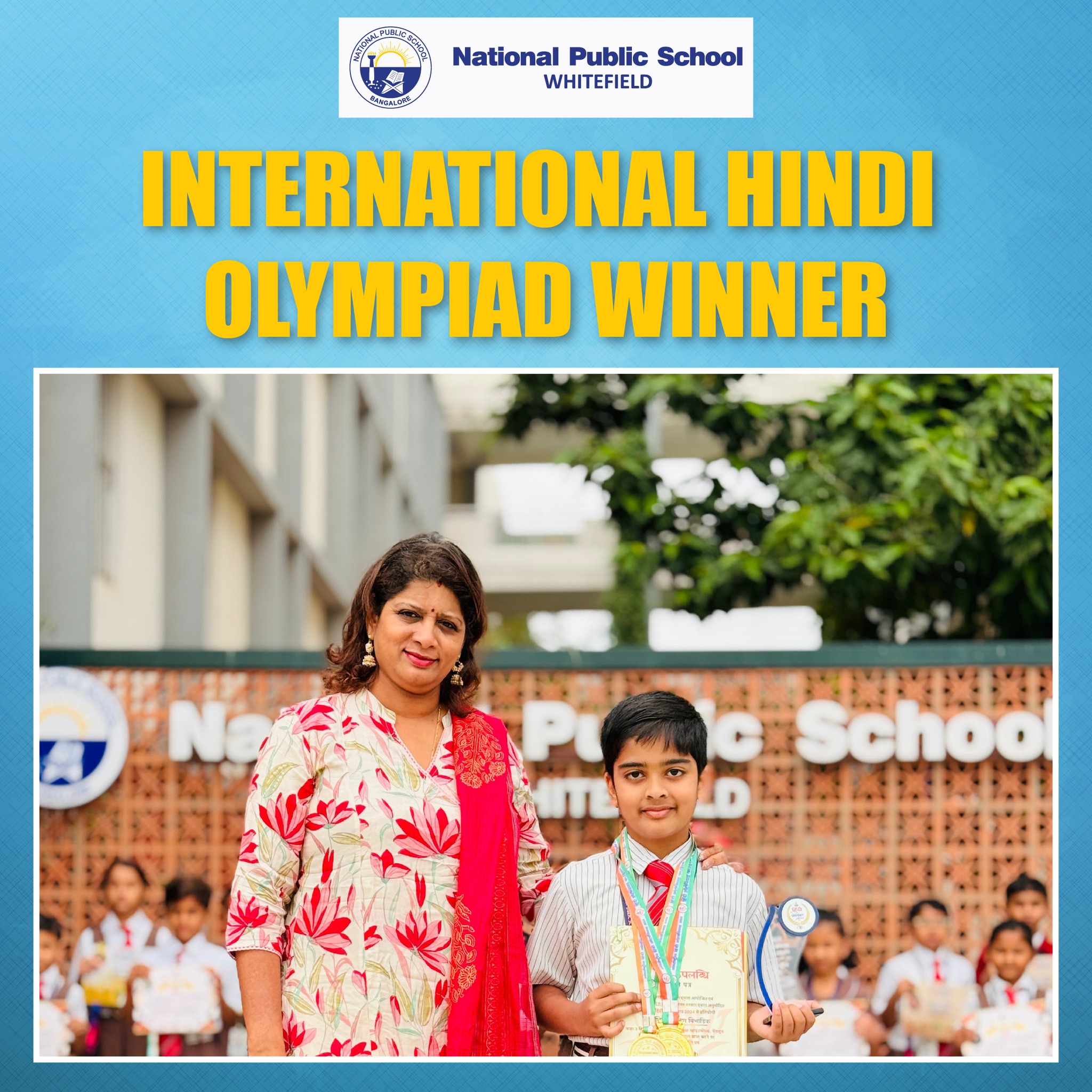 International Hindi Olympiad Winners