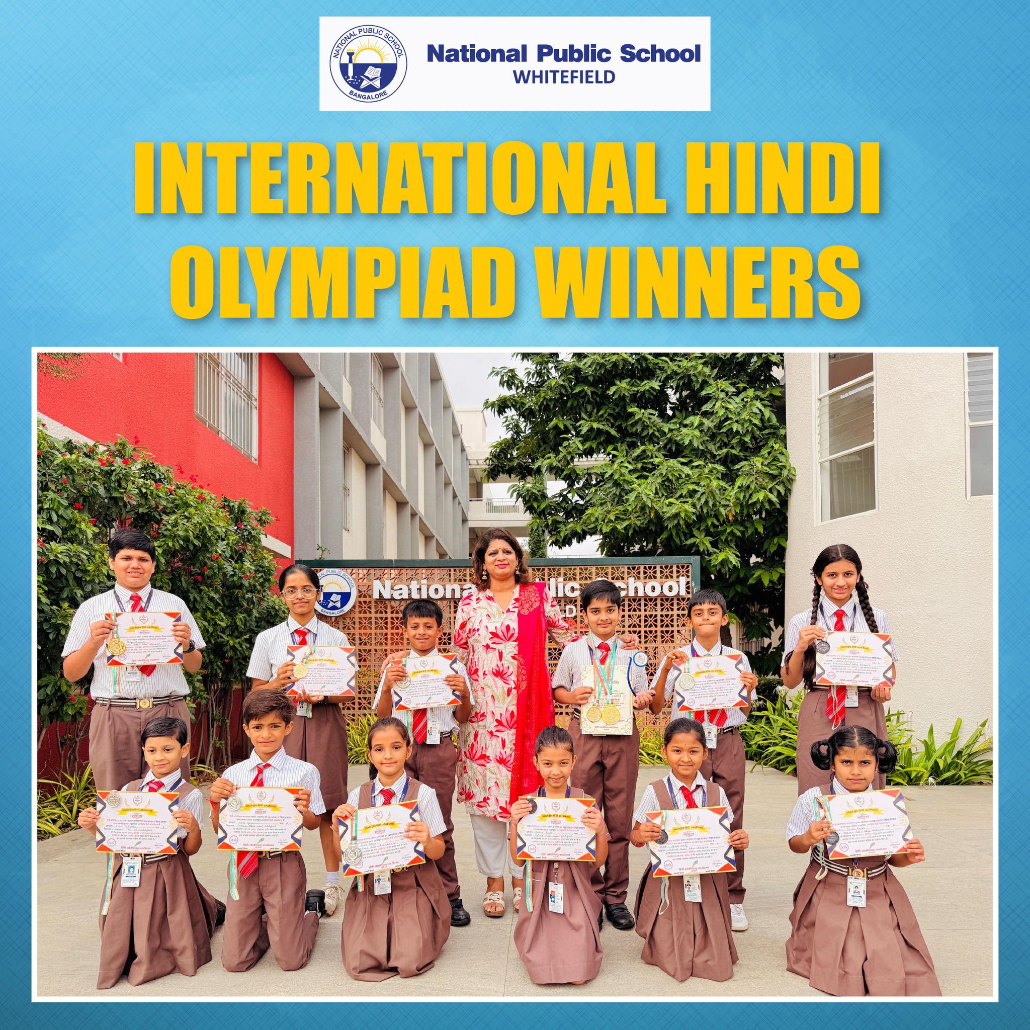 International Hindi Olympiad Winners